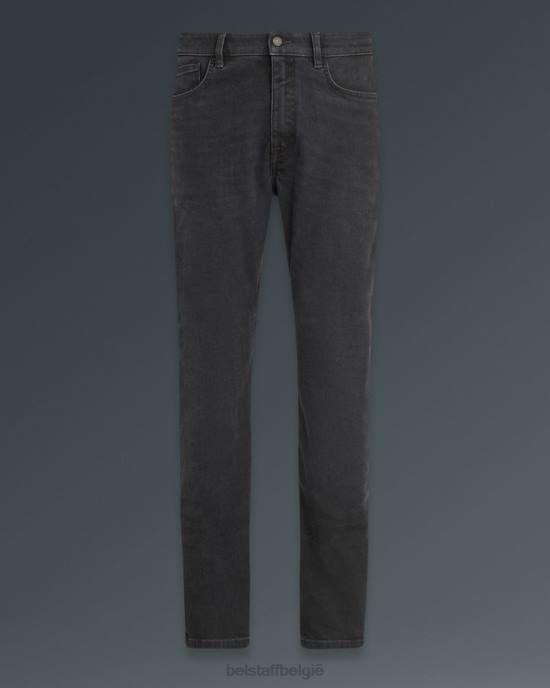 kleding Armalith zwart gewassen populierendenim Heren Belstaff 624D448