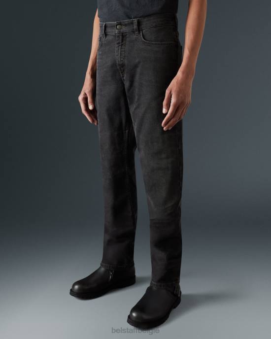 kleding Armalith zwart gewassen populierendenim Heren Belstaff 624D448