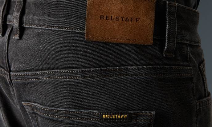 kleding Armalith zwart gewassen populierendenim Heren Belstaff 624D448