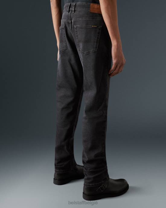 kleding Armalith zwart gewassen populierendenim Heren Belstaff 624D448