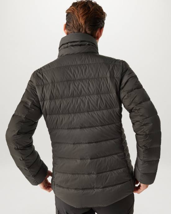 kleding donsgevuld nylon granietgrijs/neonroze flash-lift jas vrouwen Belstaff 624D489