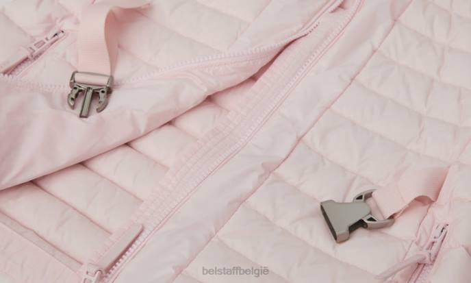 kleding ultra lichtgewicht dons krijtroze kosmos jas vrouwen Belstaff 624D488