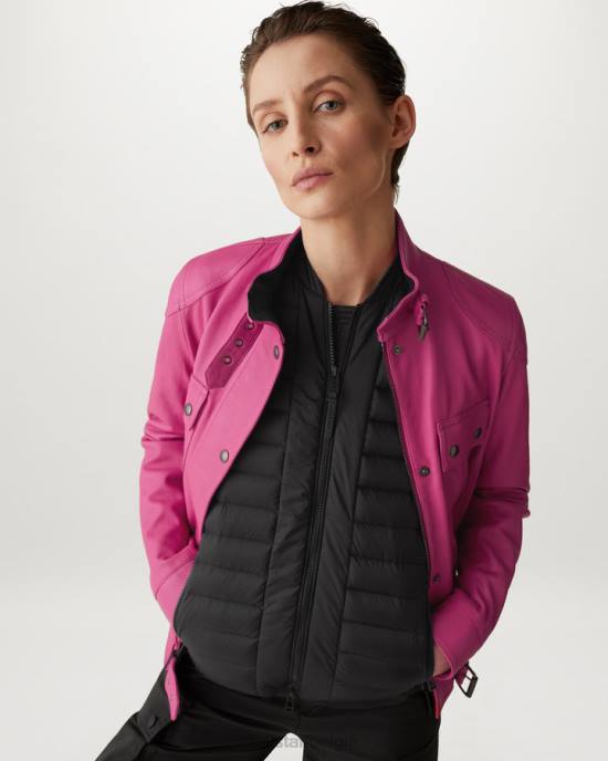 kleding ultra lichtgewicht dons zwart stella gilet vrouwen Belstaff 624D492