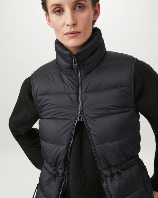 kleding puur kasjmier zwart Cameron trui met v-hals vrouwen Belstaff 624D516