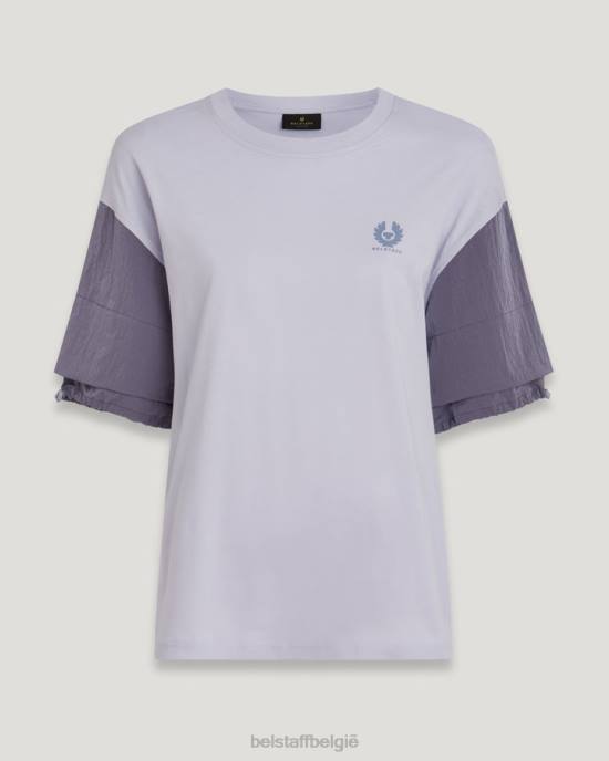 kleding katoenen jersey violet sol t-shirt vrouwen Belstaff 624D498