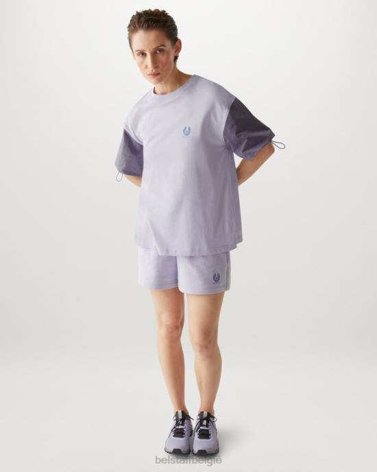 kleding katoenen jersey violet sol t-shirt vrouwen Belstaff 624D498