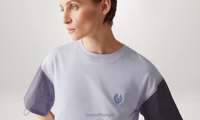 kleding katoenen jersey violet sol t-shirt vrouwen Belstaff 624D498