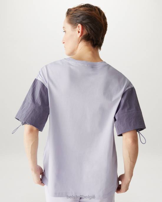 kleding katoenen jersey violet sol t-shirt vrouwen Belstaff 624D498