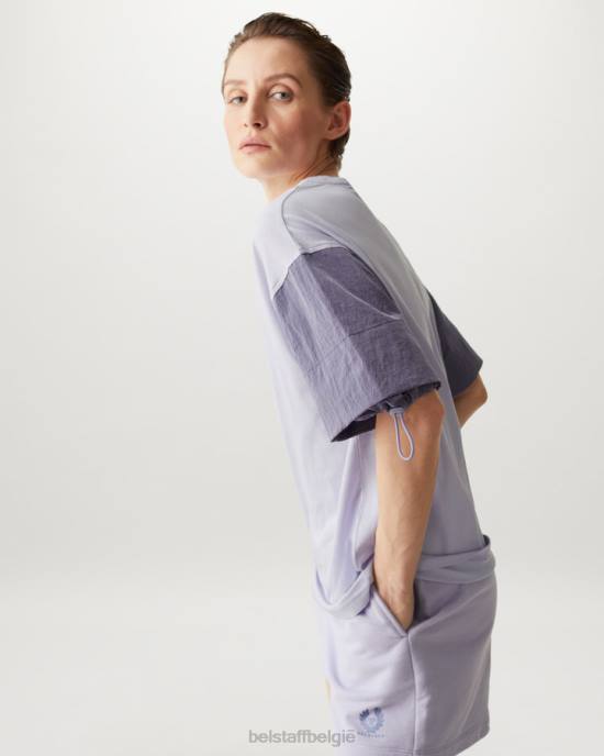 kleding katoenen jersey violet sol t-shirt vrouwen Belstaff 624D498