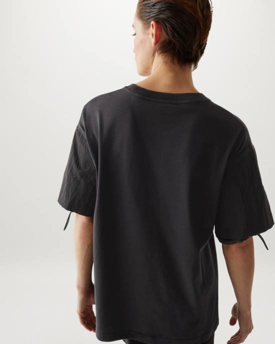 kleding katoenen jersey zwart sol t-shirt vrouwen Belstaff 624D499