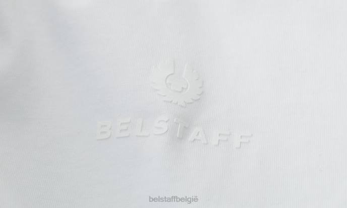 kleding katoenjersey wit sterrenstof micro-t-shirt vrouwen Belstaff 624D502