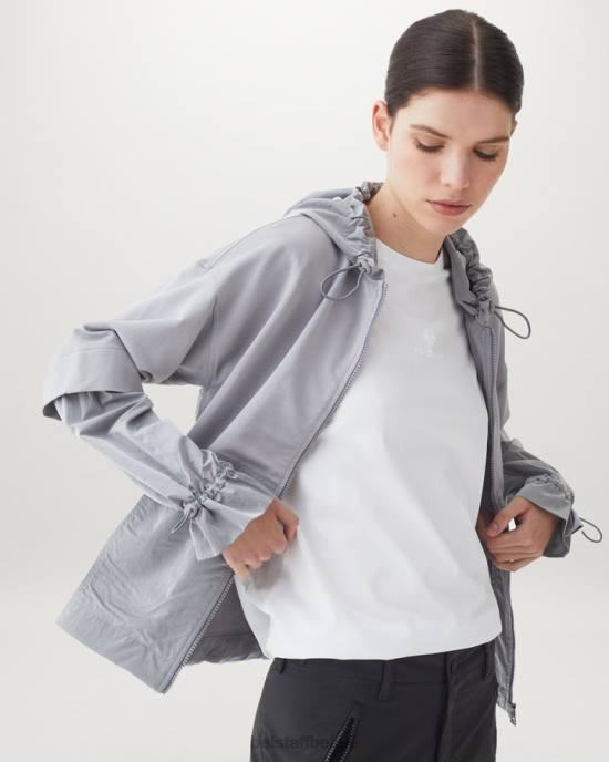 kleding katoenjersey wit sterrenstof micro-t-shirt vrouwen Belstaff 624D502