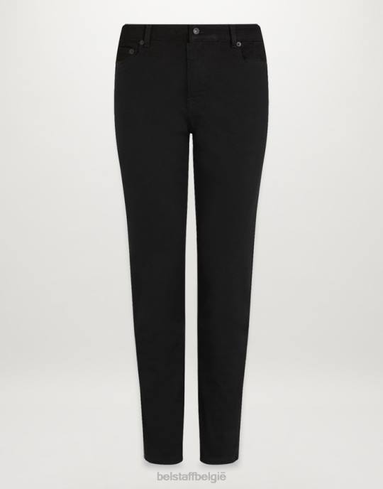 kleding gespoelde stretchdenim zwart spell skinny jeans vrouwen Belstaff 624D519