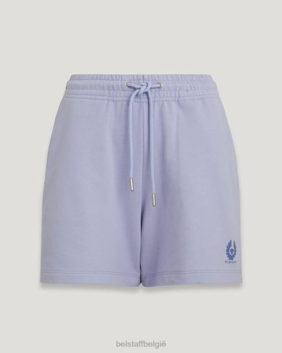 kleding katoenfleece violet kenmerkende sweatshort vrouwen Belstaff 624D520